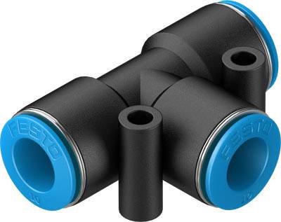 FESTO T-Verbinder 153131 QST-10 Rohr-Ø: 10 mm, 10mm 1St.