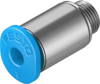 FESTO Gerade-Verbinder 153313 QSM-M5-3-I Rohr-Ø: 3 mm Gewinde-Maß: M5
