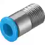 FESTO Gerade-Verbinder 153318 QSM-1/8-6-I Rohr-Ø: 6mm Gewinde-Maß: R1/8 FESTO Gerade-Verbinder 153318 QSM-1/8-6-I Rohr-Ø: 6mm Gewinde-Maß: R1/8