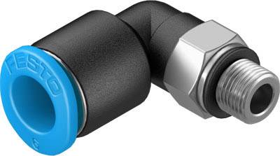 FESTO Winkelverbinder 153335 QSML-M5-6 Rohr-Ø: 6 mm Gewinde-Maß: M5 1 St.