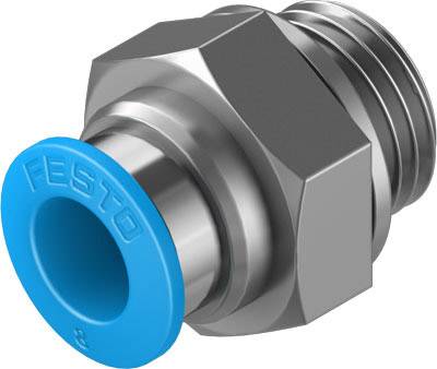 FESTO Gerade-Verbinder 186099 QS-G1/4-8 Rohr-Ø: 8 mm Gewinde-Maß: G1/4"