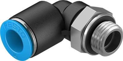 FESTO Winkelverbinder 186122 QSL-G1/4-10 Rohr-Ø: 10 mm Gewinde-Maß: G1/4" 1 St.