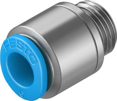 FESTO Gerade-Verbinder 186267 QSM-G1/8-6-I Rohr-Ø: 6 mm Gewinde-Maß: G1/8"