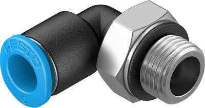 FESTO Winkelverbinder 186269 QSML-G1/8-6 Rohr-Ø: 6 mm Gewinde-Maß: G1/8" 1 St.