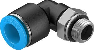 FESTO Winkelverbinder 186351 QSL-G1/4-12 Rohr-Ø: 12mm Gewinde-Maß: G1/4" 1St.