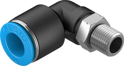 FESTO Winkelverbinder 190658 QSL-1/8-10 Rohr-Ø: 10mm Gewinde-Maß: R1/8 1St.