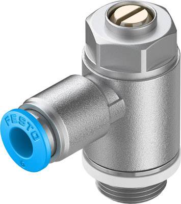 FESTO Rückschlagventil 193146 GRLA-1/4-QS-6-D 0.2 bis 10 bar 1 St.