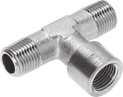 FESTO T-Verbinder 8030258 NPFC-T-G12-2R12-FMM Gewinde-Maß: G1/2", R1/2 1St.