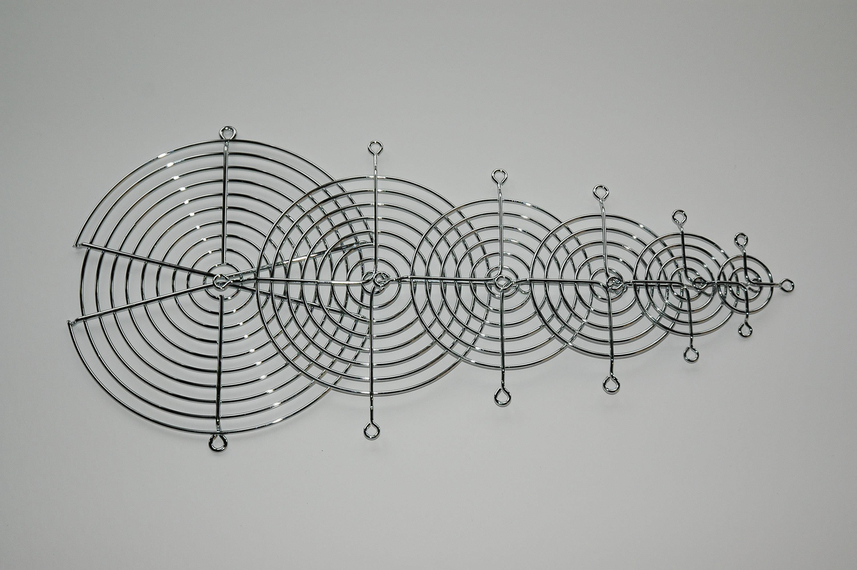 Lüftergitter 1 St. (B x H) 40mm x 40mm Metall