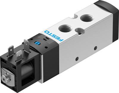 FESTO Magnetventil 8043218 VUVS-LK25-M52-AD-G14-1B2-S 24 V/DC G 1/4 Nennweite (Details) 6.7mm 1St.