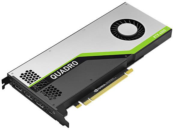 PNY Workstation-Grafikkarte Nvidia Quadro RTX 4000 8 GB GDDR6-RAM PCIe x16 DisplayPort, USB-C®