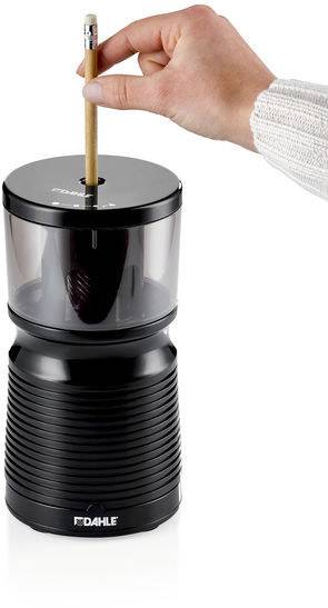 Dahle Elektrische Bleistiftspitzmaschine 00210-14410 Schwarz (transparent) Ausführung des Behälters=Dose