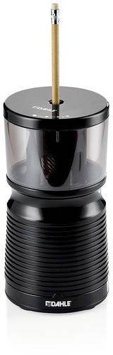 Dahle Elektrische Bleistiftspitzmaschine 00210-14410 Schwarz (transparent) Ausführung des Behälters=Dose