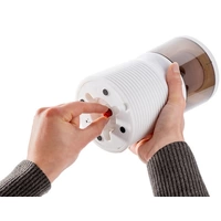 Dahle Elektrische Bleistiftspitzmaschine 00210-14411 Weiß (transparent) Ausführung des Behälters=Dose Dahle Elektrische Bleistiftspitzmaschine 00210-14411 Weiß (transparent) Ausführung des Behälters=Dose