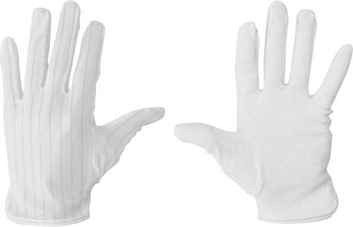 BJZ C-199 2814-S ESD-Handschuh rutschfest Größe: S Polyester, Polyurethan