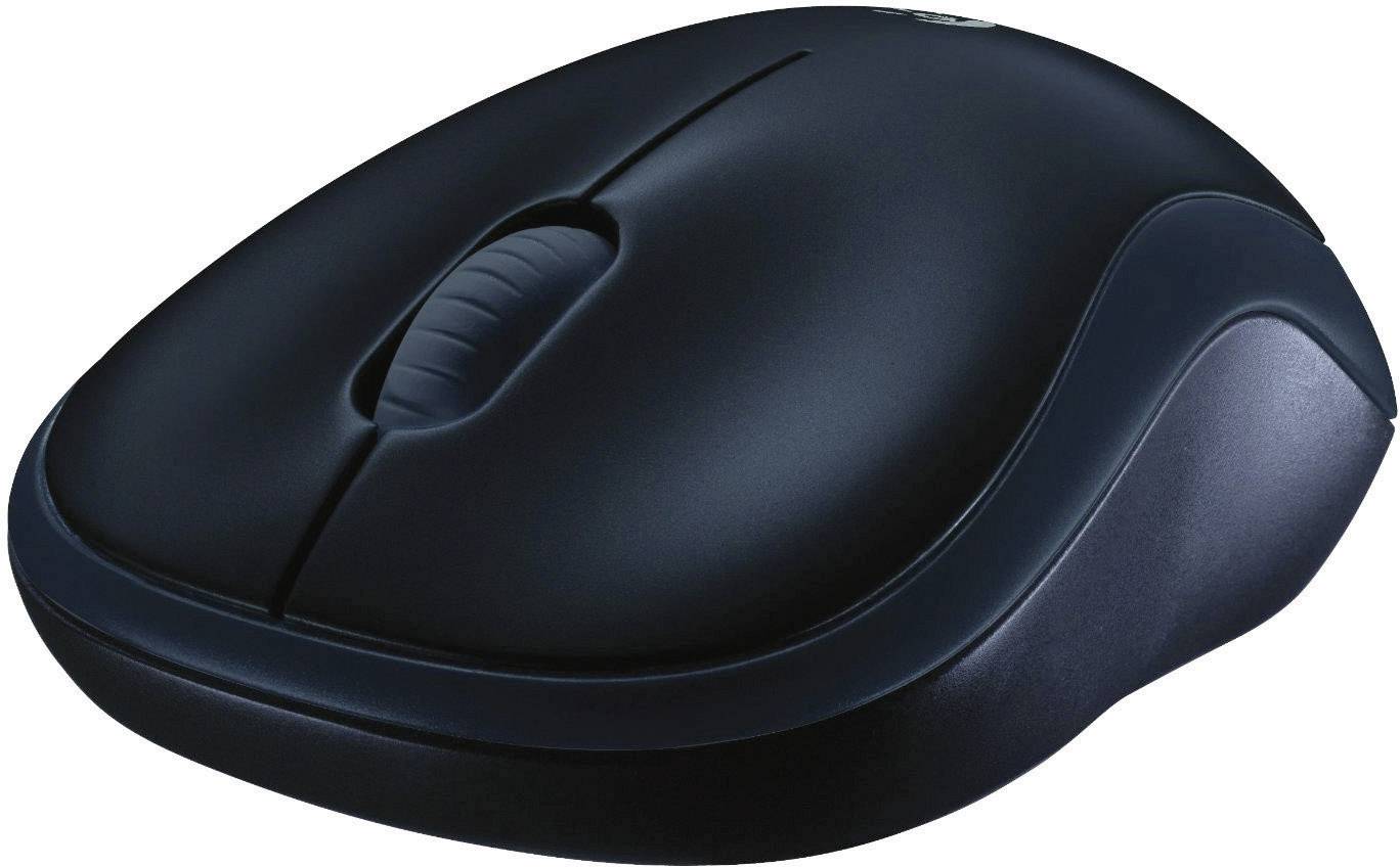 Logitech M175 Maus Funk Optisch Schwarz 3 Tasten