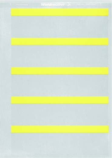 Weidmüller 1695711044-10LM WRITE ON 18X34 WS Beschriftungssystem Drucker Beschriftungsfläche: 12.7 x 18mm Weiß Anzahl Markierer