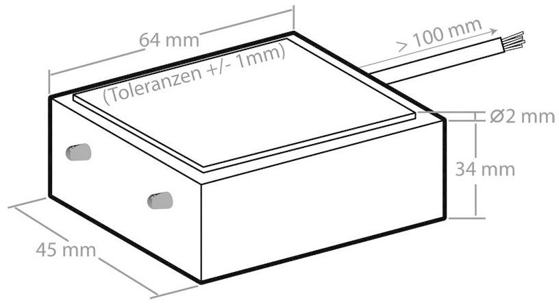 Kemo M152 Regensensor Baustein 12 V/DC