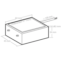 Kemo M152 Regensensor Baustein 12 V/DC Kemo M152 Regensensor Baustein 12 V/DC