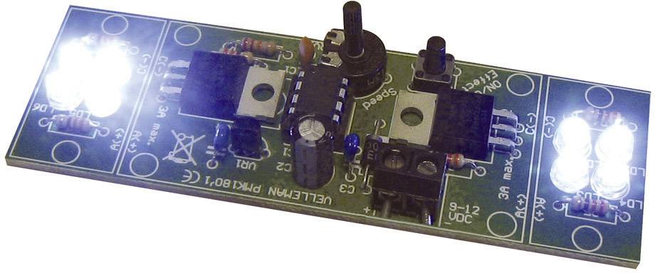Whadda MK180 2-Kanal Blitzlicht Bausatz Ausführung (Bausatz/Baustein): Bausatz 12 V/DC