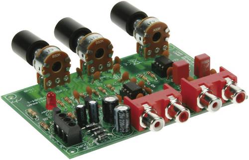 Velleman K8084 Lautstärke- und Klangregelung Bausatz 12 V/AC