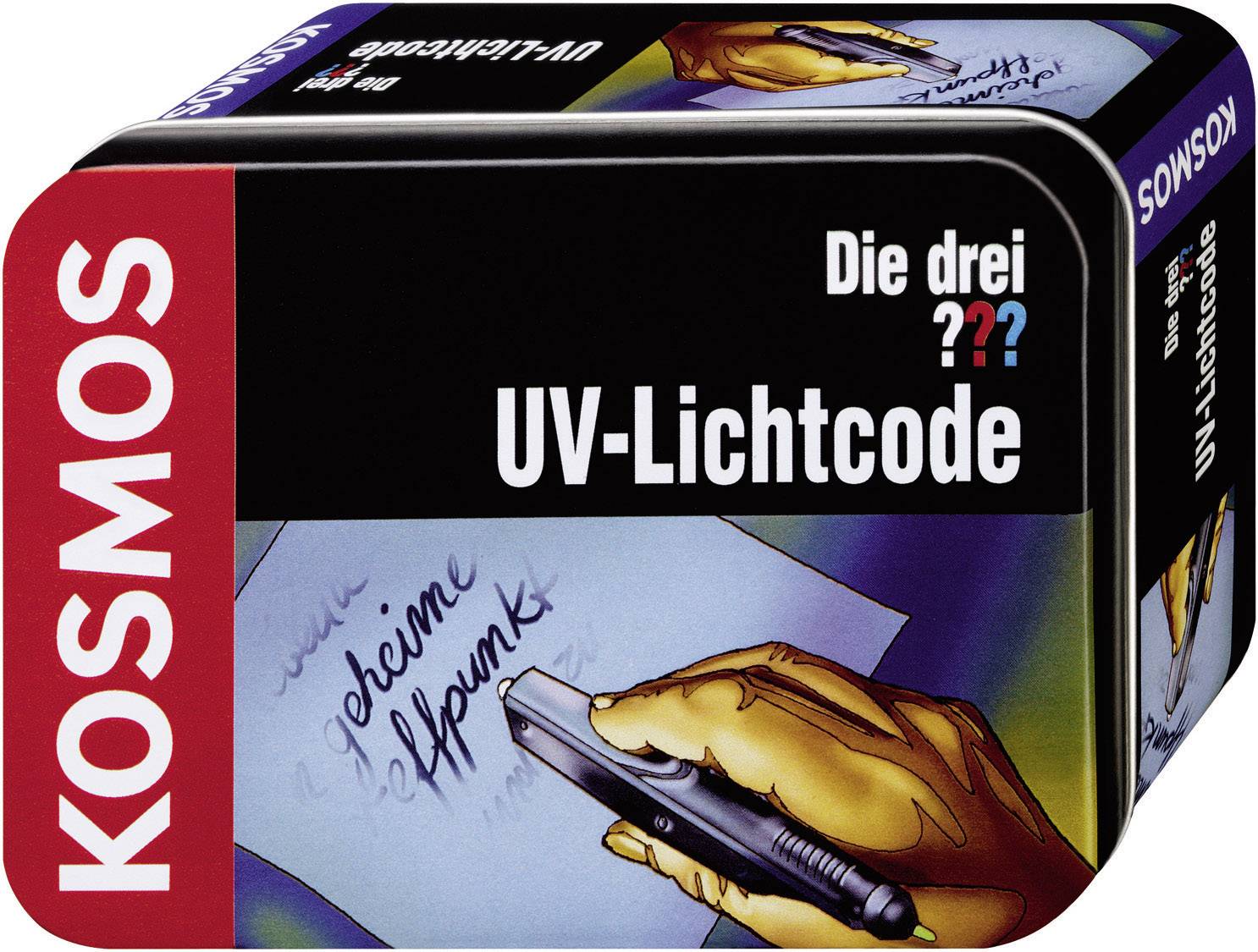 Kosmos 631246 Die drei ??? UV-Lichtcode Detektiv & Zauberkästen Experimentierkasten ab 8 Jahre