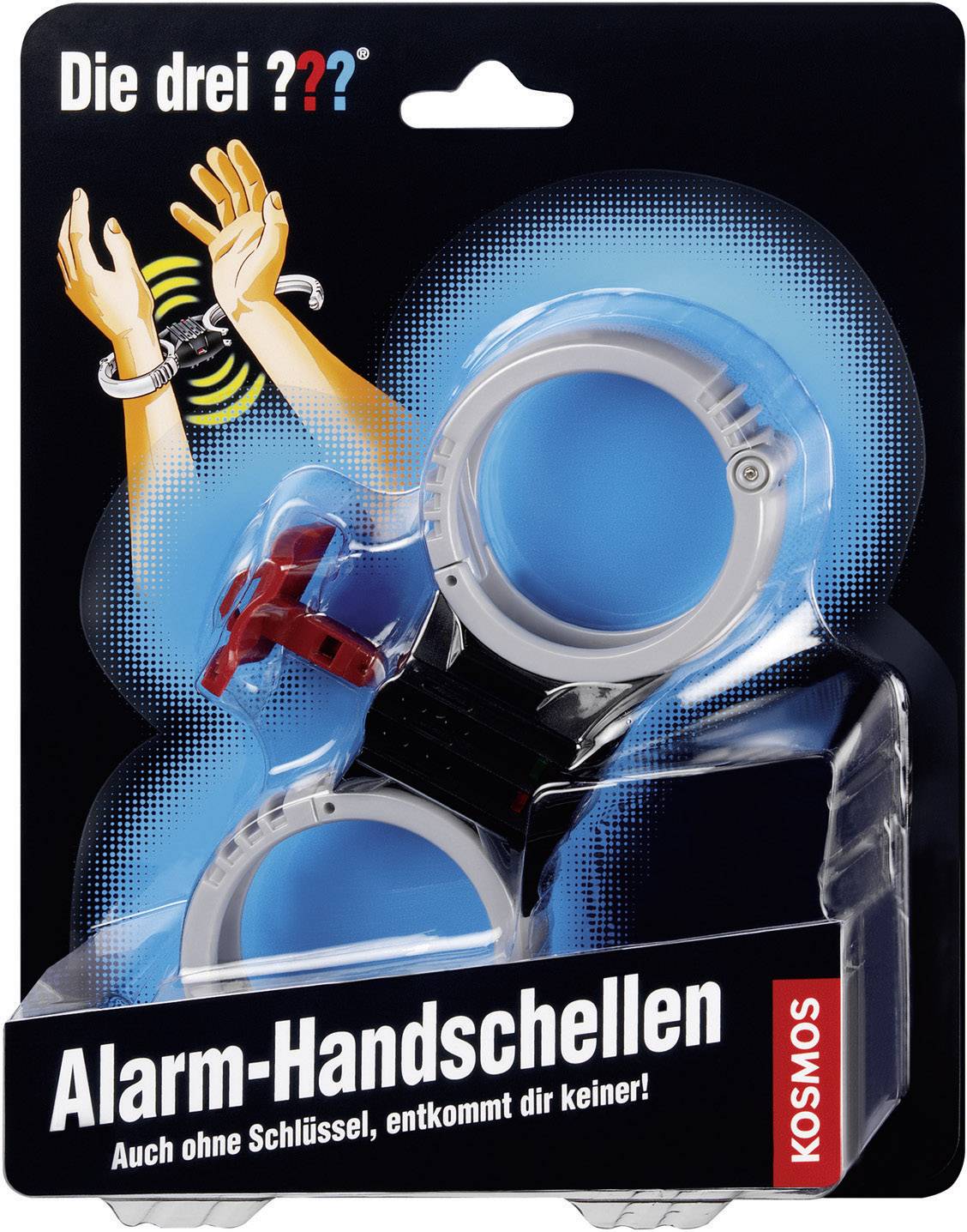 Kosmos 631291 Die drei ??? Alarm-Handschellen Detektiv & Zauberkästen Experimentierkasten ab 8 Jahre
