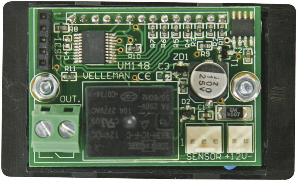 Whadda VM148 Thermostat Modul Baustein 9 V/DC, 12 V/DC -18 - 60°C