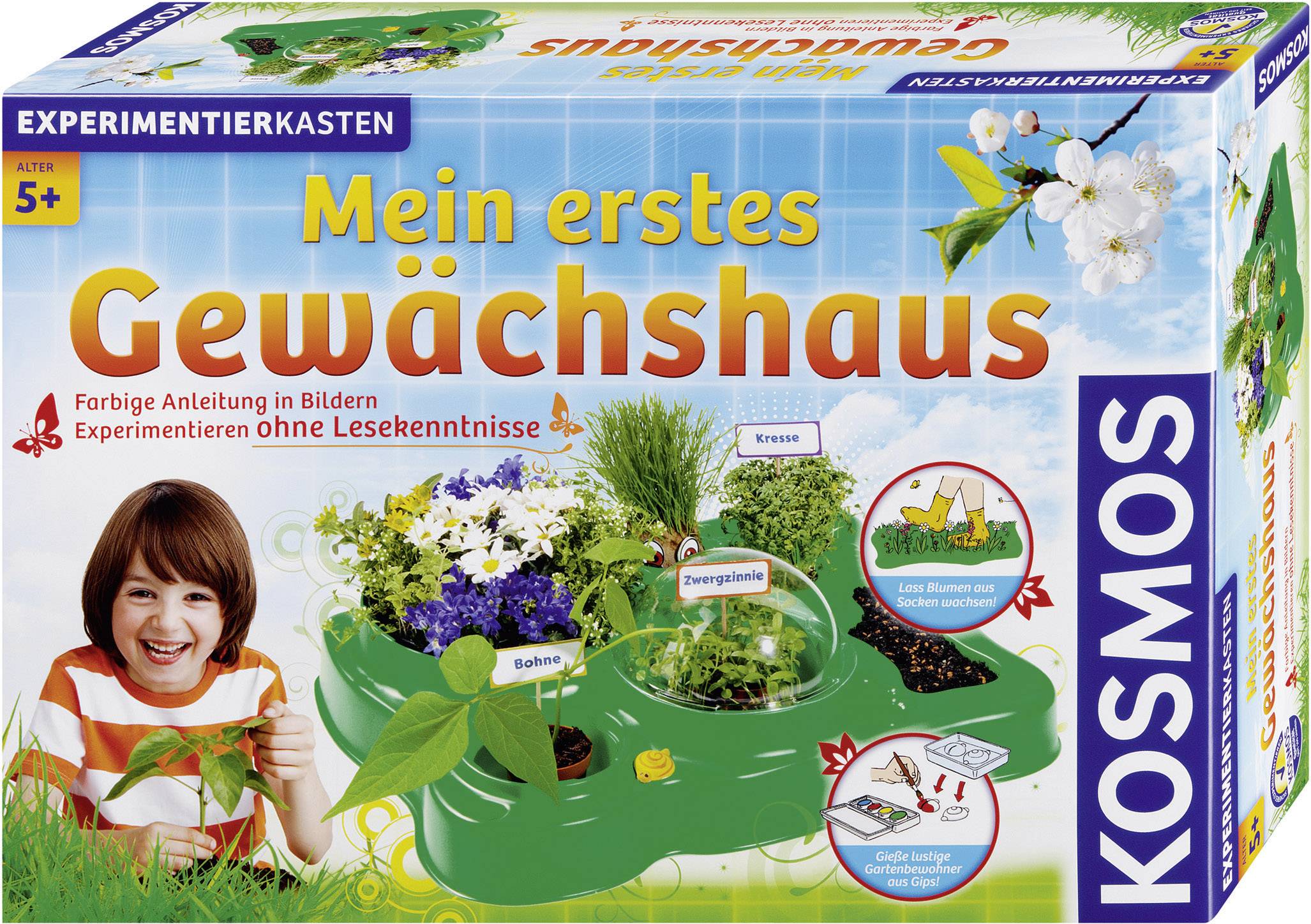 Kosmos 634919 Mein erstes Gewächshaus Experimentierkasten ab 5 Jahre