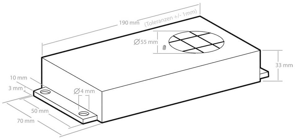 Kemo FG015 Generator Tierabwehrgerät Funktionsart Ultraschall 1 St.