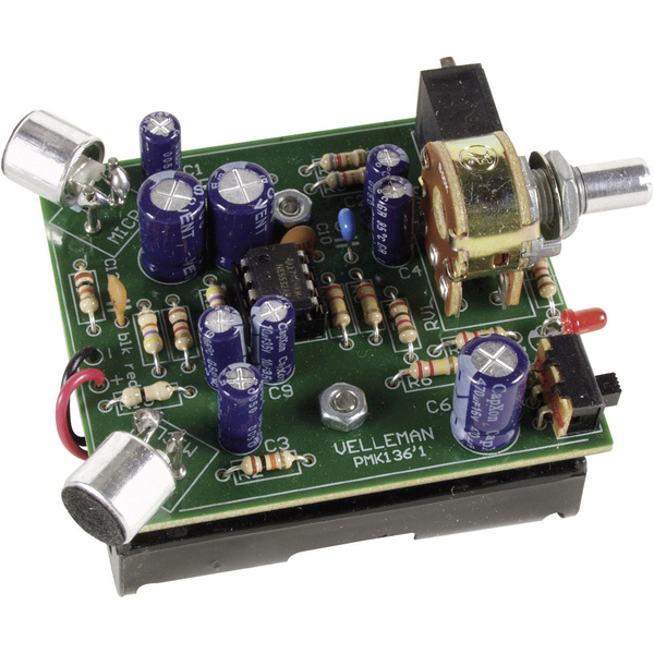 Amplificateur stéréo (kit à monter) Whadda MK136 4.5 V/DC 1 pc(s)