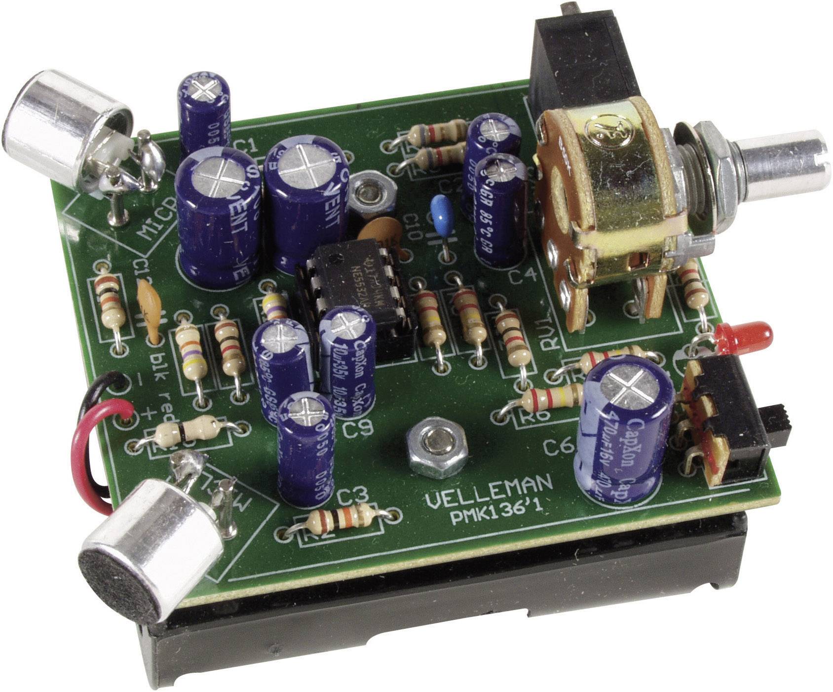 Whadda MK136 Stereo-Verstärker Bausatz 4.5 V/DC