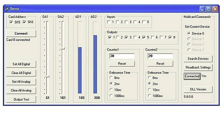 Whadda K8055N Experimentier-Interface Bausatz
