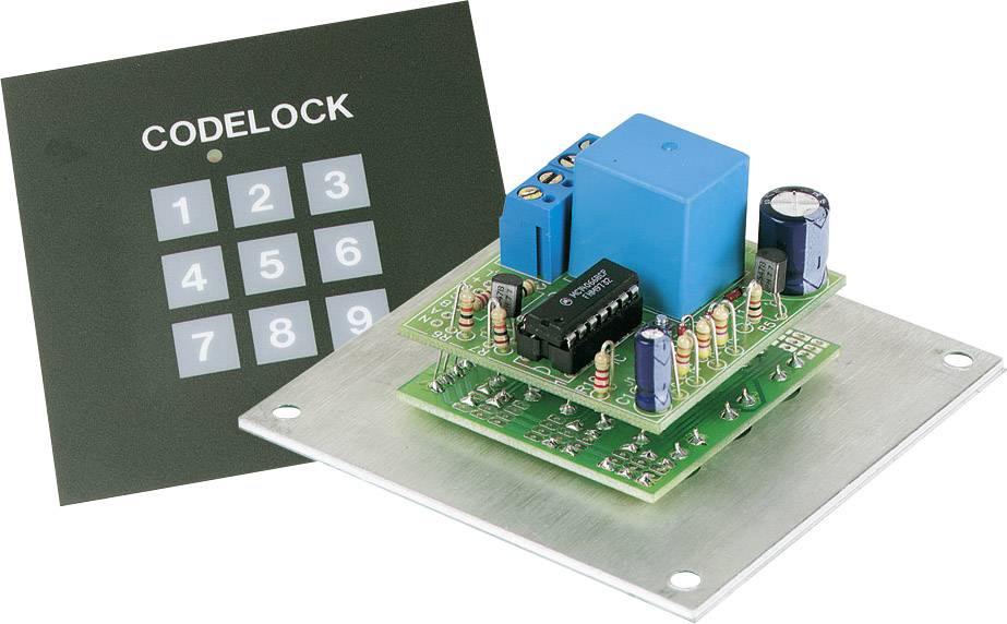 Whadda K6400 Codeschloss Bausatz 9 V/DC, 12 V/DC, 9 V/AC, 12 V/AC