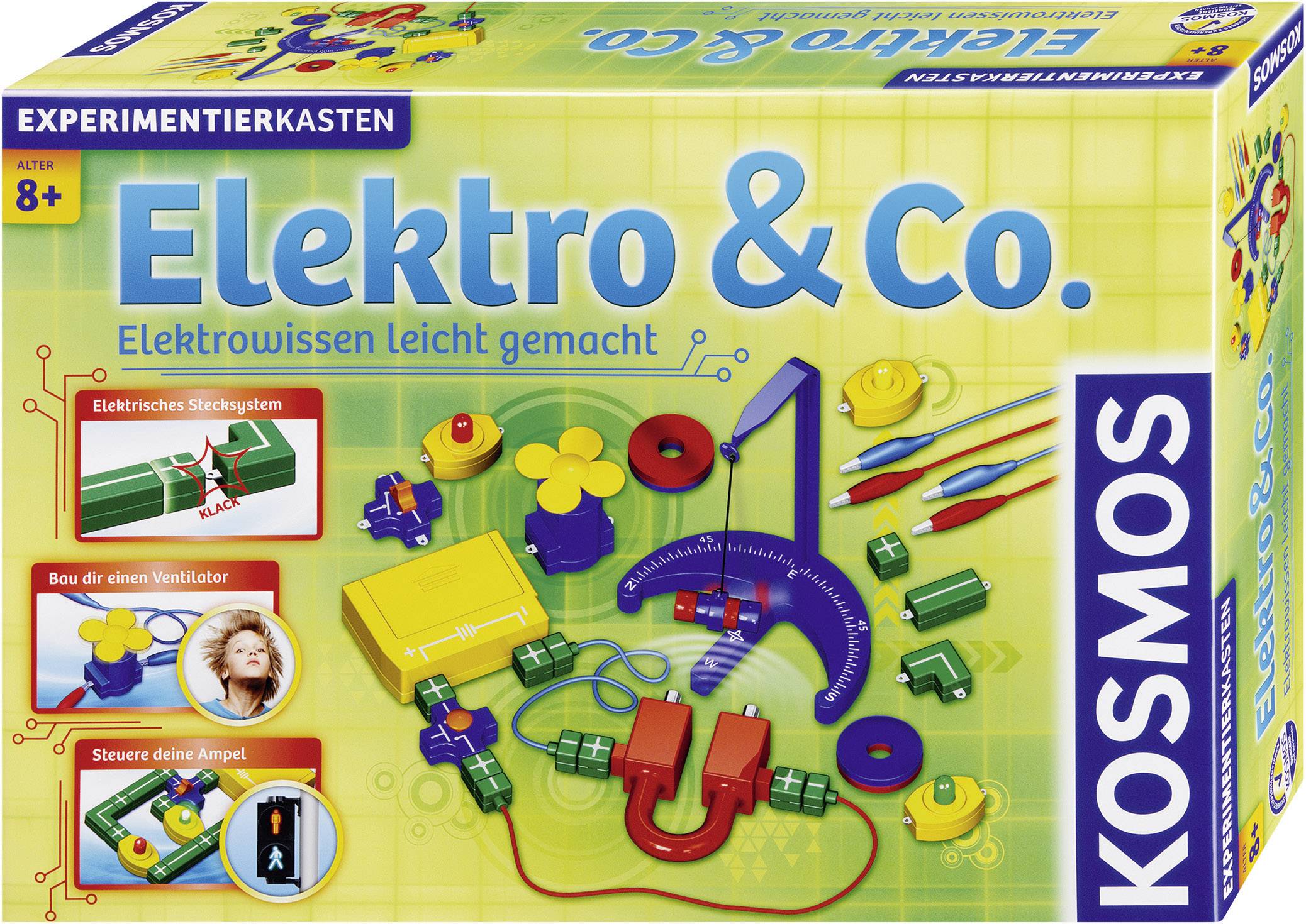 Kosmos 620417 Elektro & Co. Experimentierkasten ab 8 Jahre