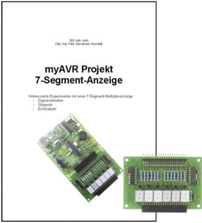 myAVR projekt095 Erweiterungspaket Projekt 7-Segment-Anzeige