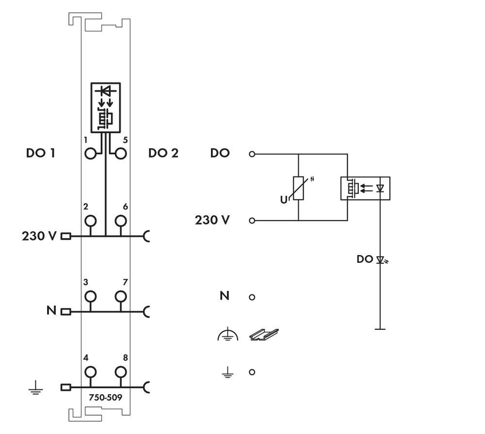 WAGO SPS-Digitalausgangsmodul 750-509 1St.