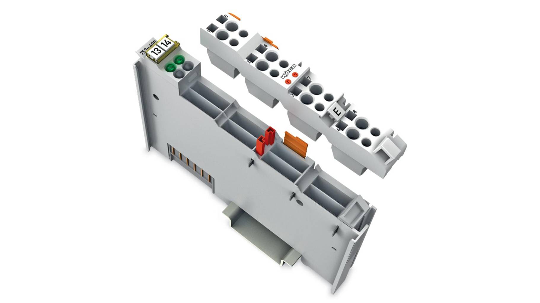 Modulo Ingresso Digitale WAGO 753-440 – 4 Canali AC 120/230V, Nuovo Con Accessori