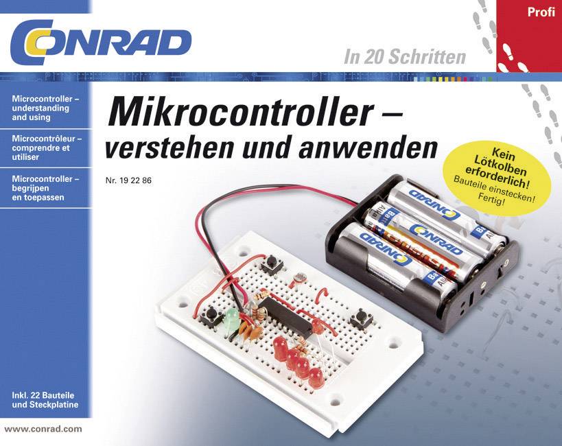 10104 Profi Mikrocontroller Elektronik Lernpaket ab 14 Jahre