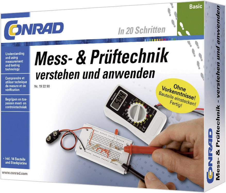 10091 Basic Mess- & Prüftechnik Elektronik Lernpaket ab 14 Jahre