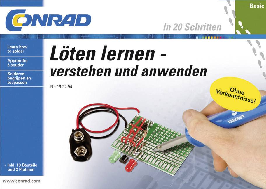 10062 Basic Löten lernen Lernpaket ab 14 Jahre