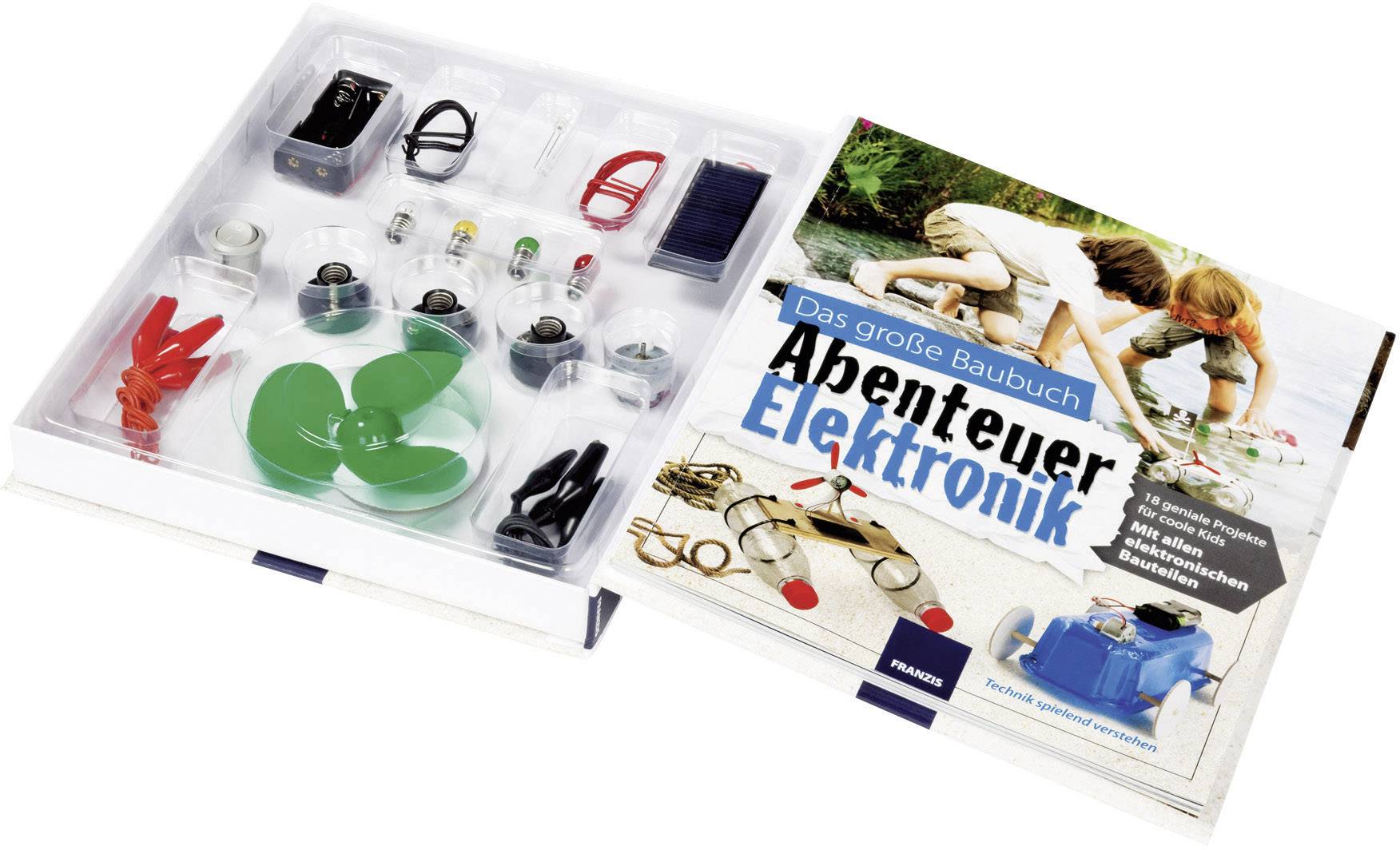 Franzis Verlag Abenteuer Elektronik Baubuch 65155 Baubuch ab 8 Jahre