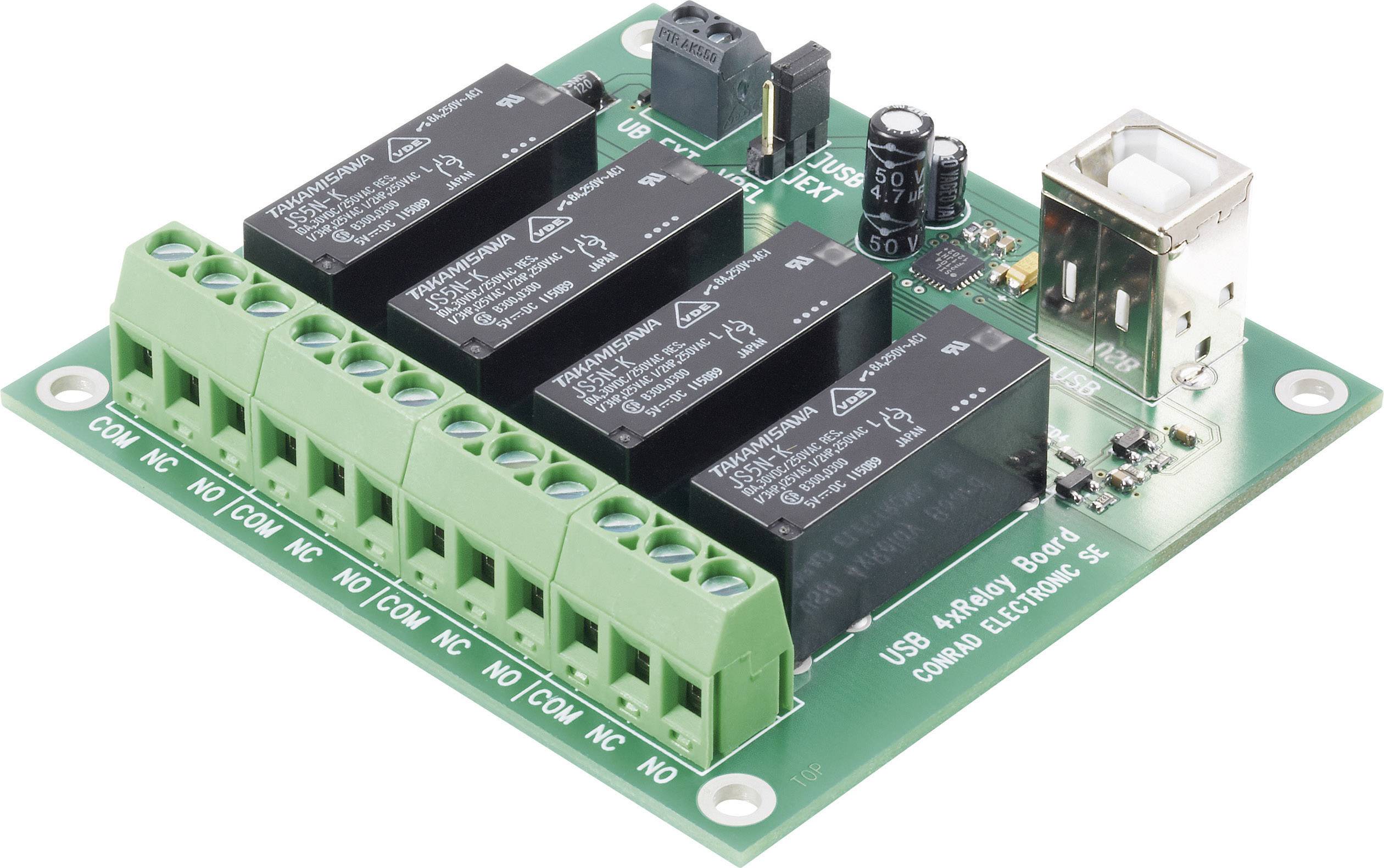 Conrad Components 393905 Relaiskarte Baustein 5 V/DC