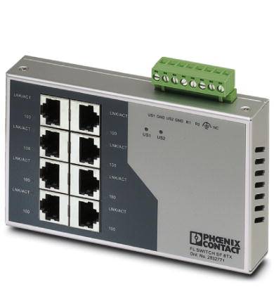Phoenix Contact 2832771 FL SWITCH SF 8TX Industrial Ethernet Switch 10 / 100 MBit/s
