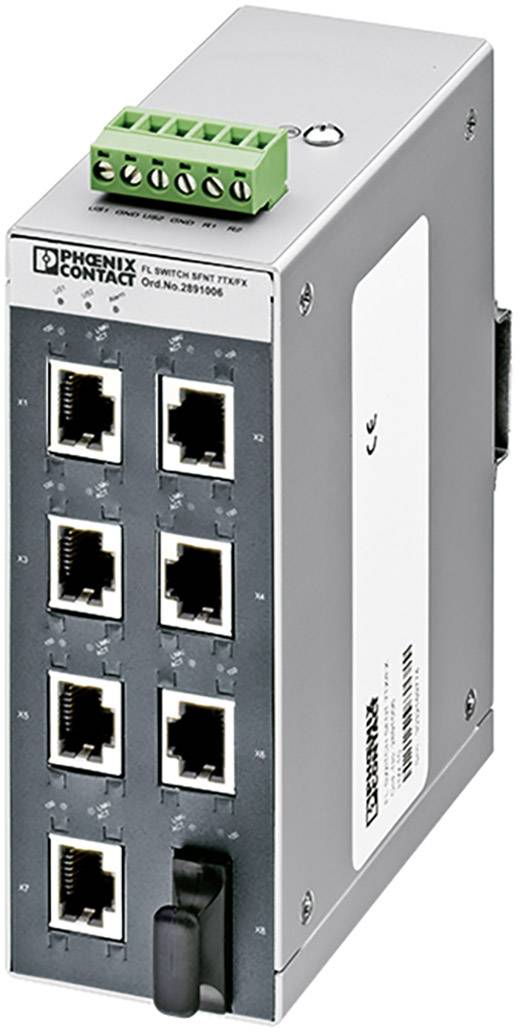 Phoenix Contact FL SWITCH SFNT 7TX/FX Industrial Ethernet Switch 10 / 100 MBit/s