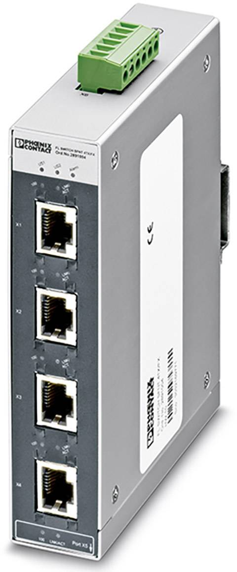 Phoenix Contact FL SWITCH SFNT 4TX/FX Industrial Ethernet Switch 10 / 100 MBit/s