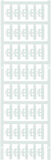 Weidmüller 1779080001 SFC 1/21 NEUTRAL WS Zeichenträger Montage-Art: aufclipsen Beschriftungsfläche: 4.10 x 21 mm Weiß Anzahl Markierer: 200 200
