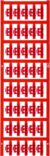 Weidmüller 1779080003 SFC 1/21 NEUTRAL RT Zeichenträger Montage-Art: aufclipsen Beschriftungsfläche: 4.10 x 21mm Rot Anzahl