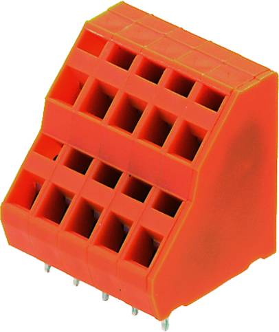 Weidmüller 1782530000 Doppelstockklemme 1.5mm² Polzahl 32 Orange 10St.