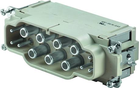 Weidmüller 1790030000 Stifteinsatz RockStar® HDC 48A 6 + 6 + PE Axialschraubanschluss 10St.